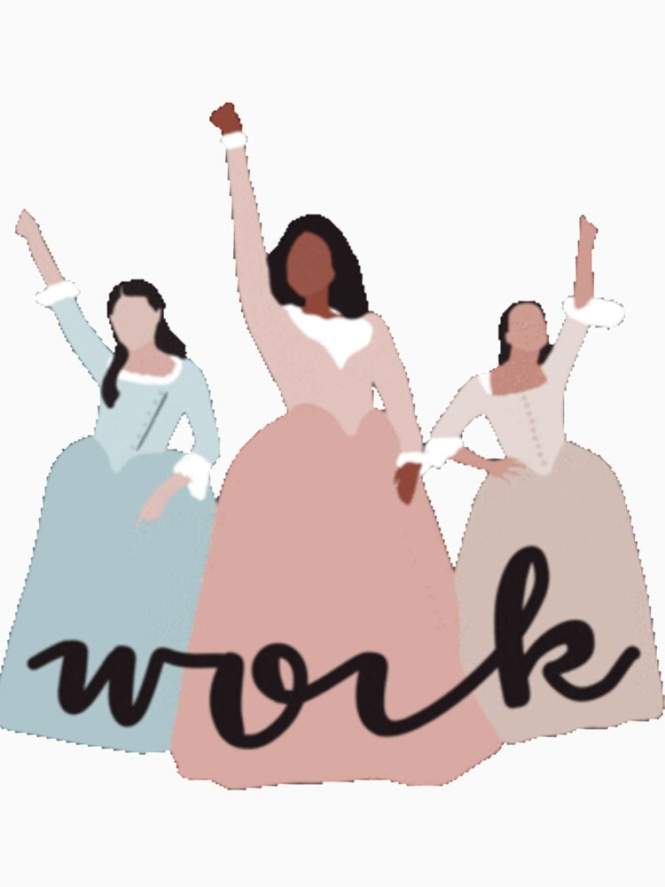 Schyler Sisters work! Hamilton Musical by 12Posters12
