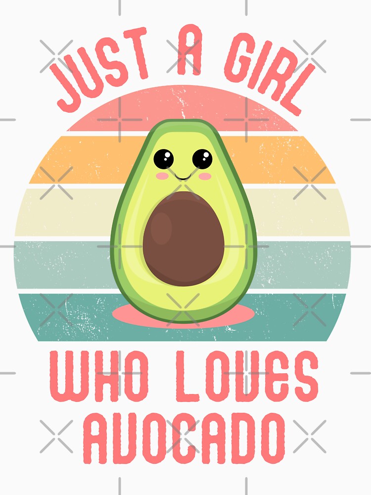 Just A Girl Who Loves Avocado by OMIMS Design