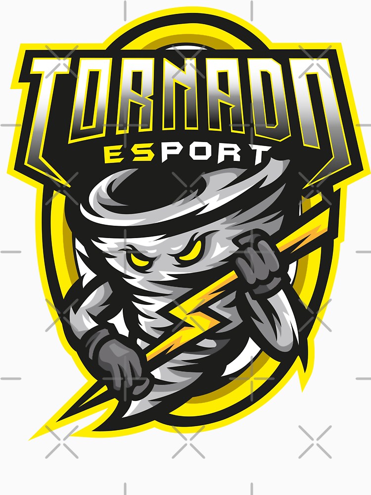 Tornado Esports Logo – Fierce Storm Gaming Mascot Design by MerlinWear