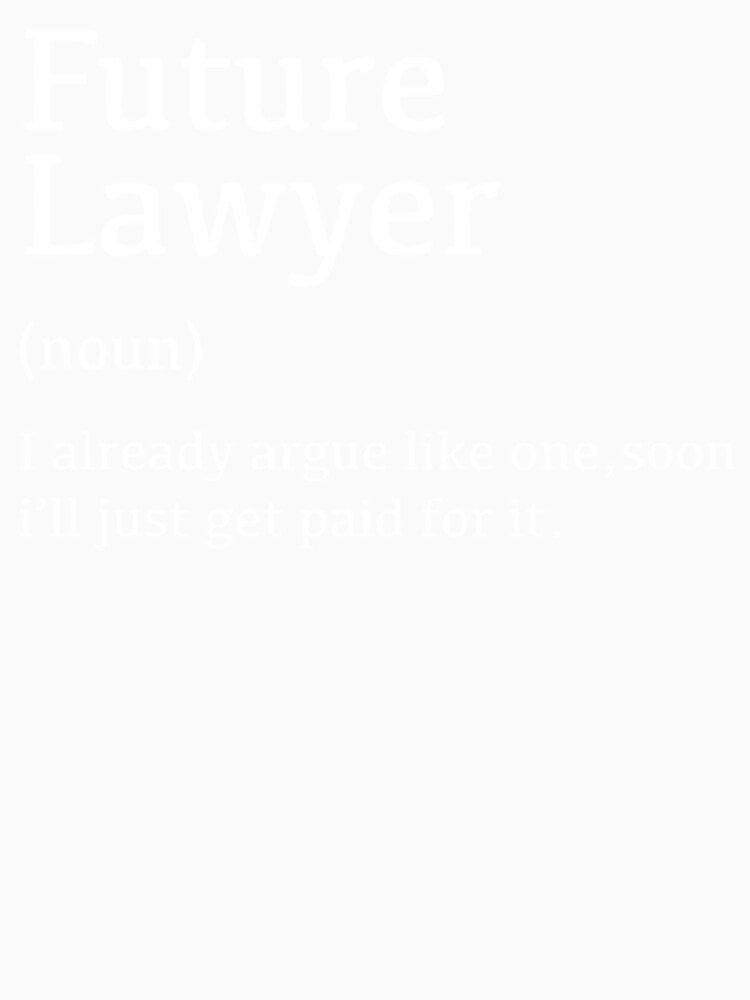 Law School Student Future Lawyer Gifts by HelloHKW