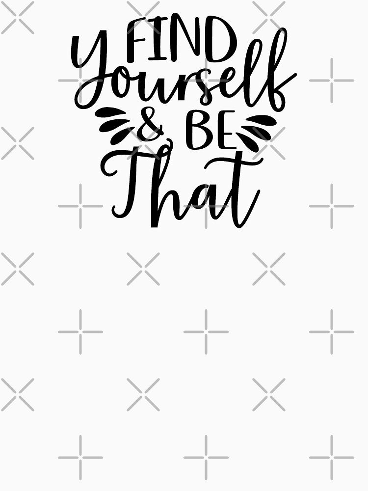 Yoga Quote Find Yourself And Be That Motivational Saying by SoccaTamam