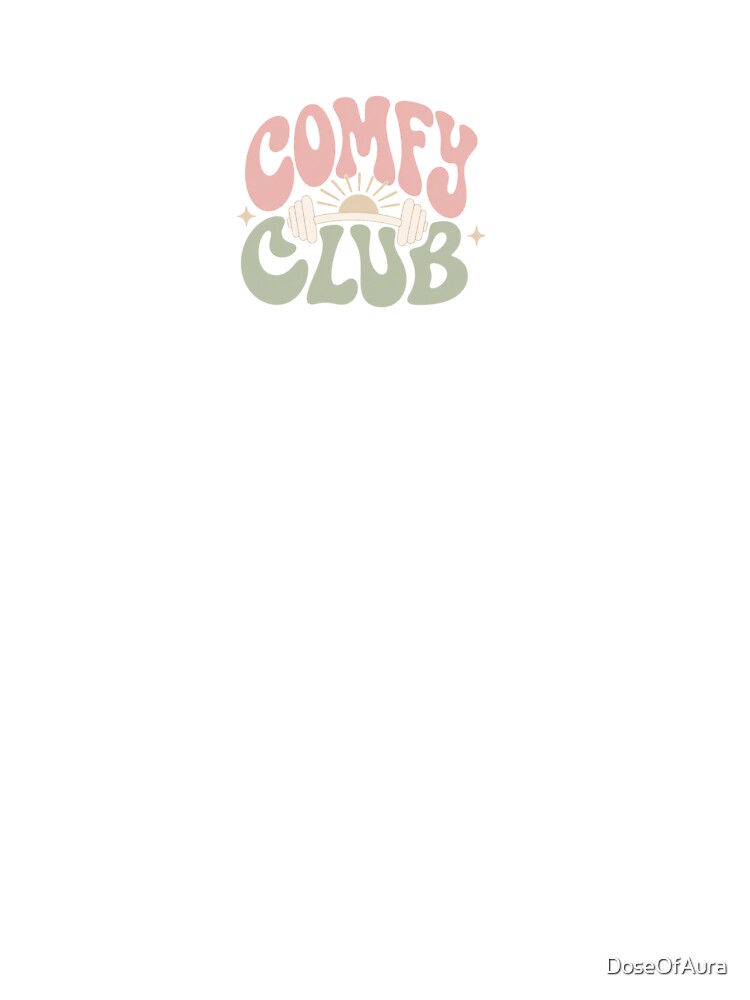 Comfy Club Aesthetic Retro GYM by DoseOfAura