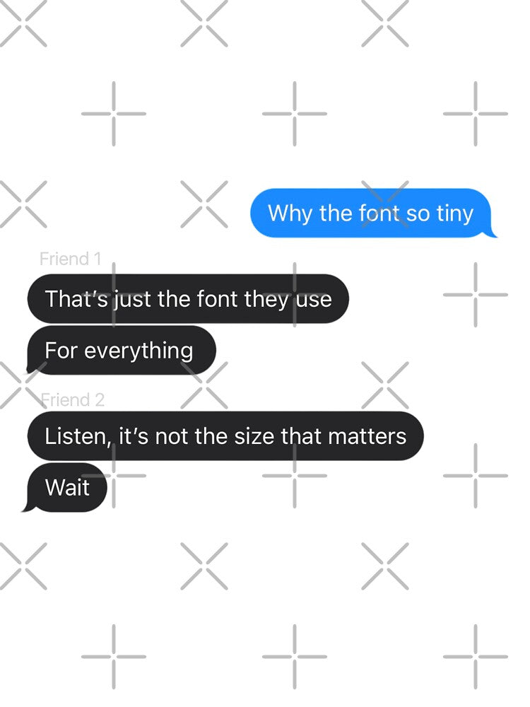 Not The Size That Matters by MochiNelly Designs
