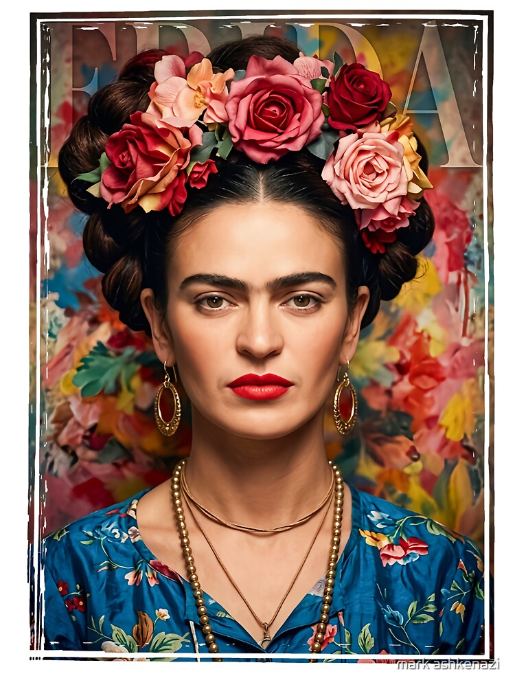 Frida Kahlo The Modern Muse by mark ashkenazi