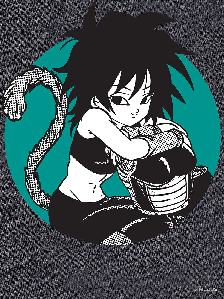 Saiyan Warrior Mother – Inspired Anime Art by thezaps