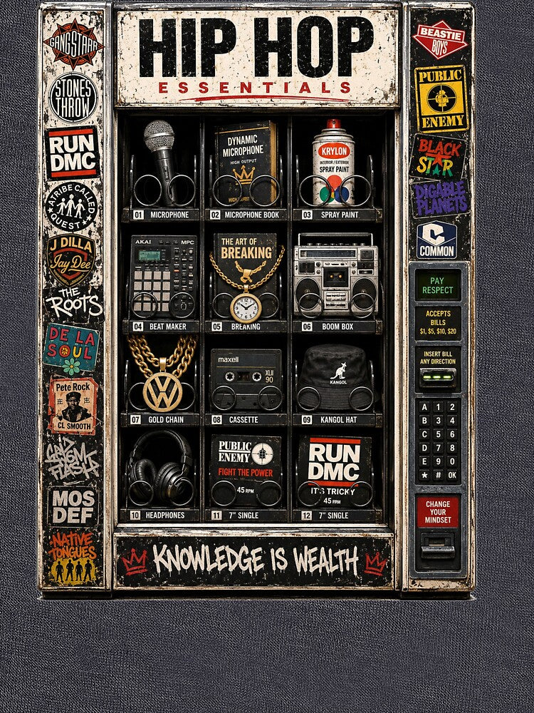 Hip Hop Essentials Vending Machine by As Yet Unknown