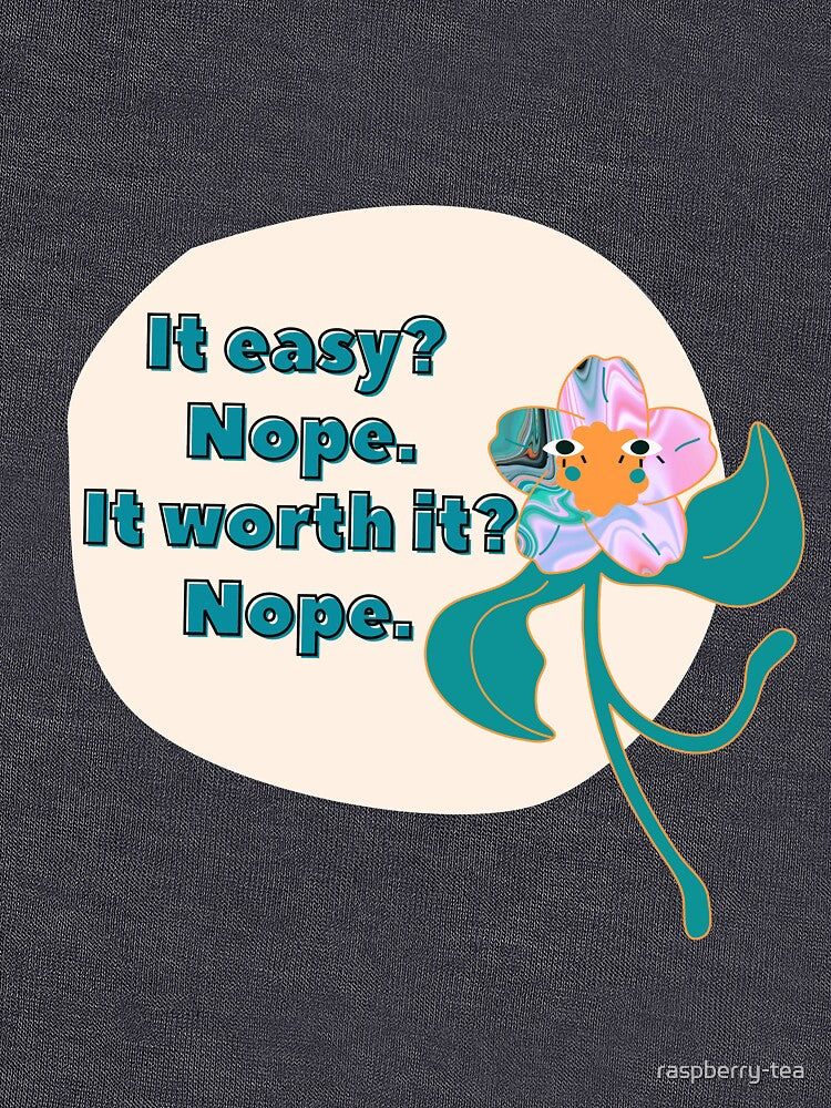 It Easy? - Relatable Quote Funny Bad Translation by raspberry-tea