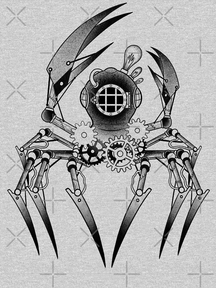Steampunk Diving Crab by JoRoo