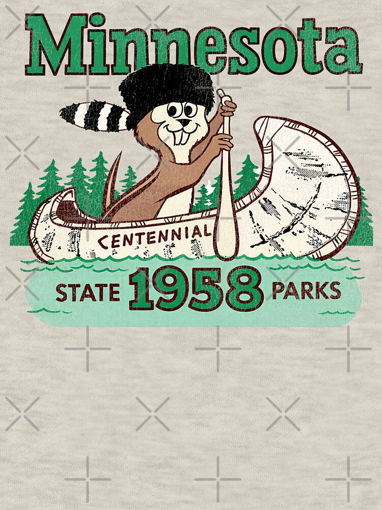 Minnesota State Parks Centennial Vintage Tourist Souvenir by ourkid