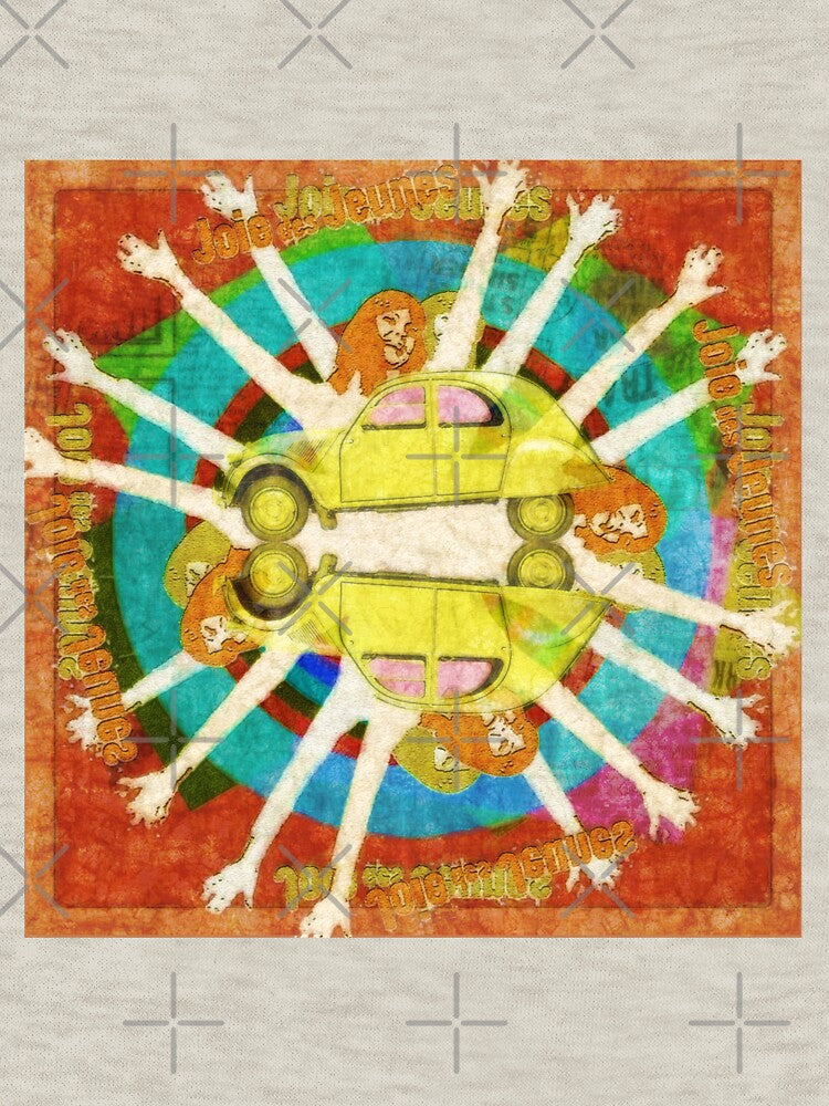 2CV Hippie tour Joie des Jeunes by Aaaah Eeeek  Studio