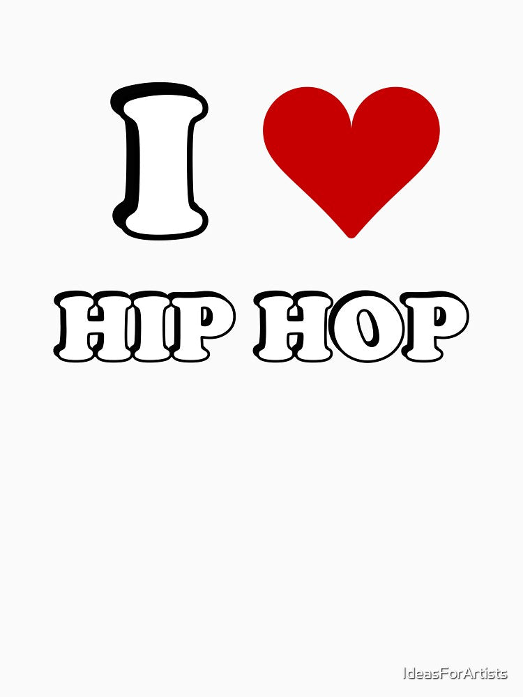 I heart Hip Hop Music by Inspirationmotivation