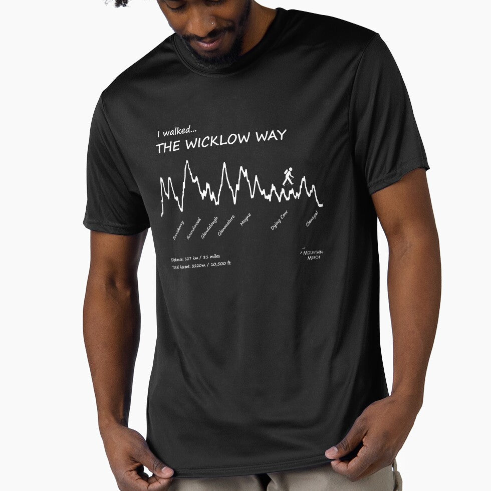I walked the Wicklow Way - Elevation Profile by Blizzardo