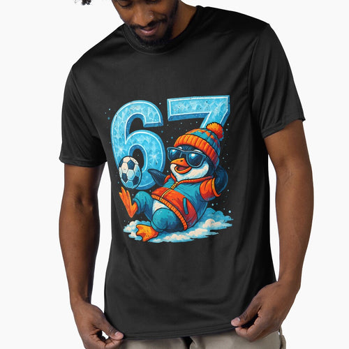 67 Penguin Soccer Funny Winter Meme by godzillabro