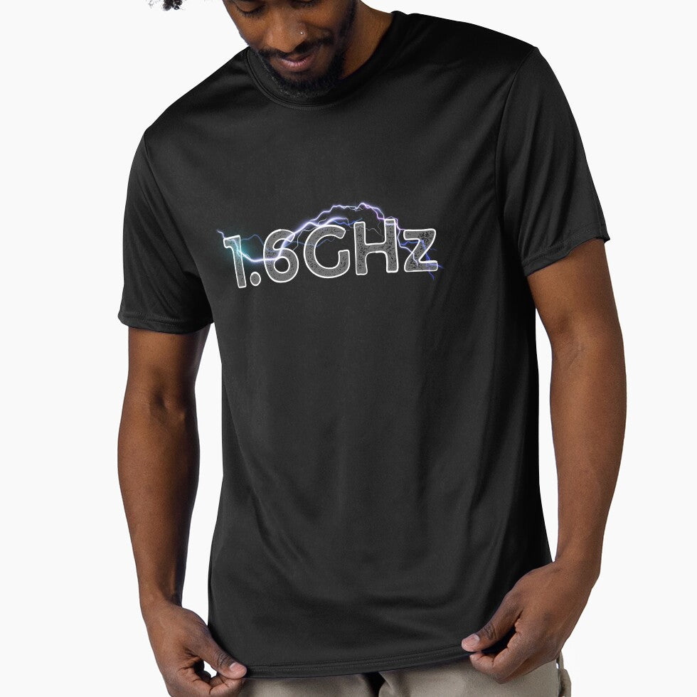 1.6GHz T-shirt Skinwalker Ranch Fan Unexplained Mysterious Frequency Alien Conspiracy ET UFO UAP Close Encounter Faux Pocket Tee Shirt SciFi by MunsyArt