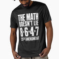The Math Doesn’t Lie 8+6+4+7 | Funny Political Satire Quote Design 25th Amendment by ArcaneArtistry