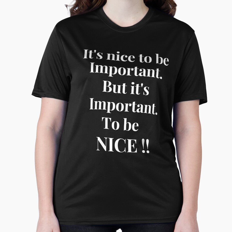 Nice To Be Important. by MacjarrGems