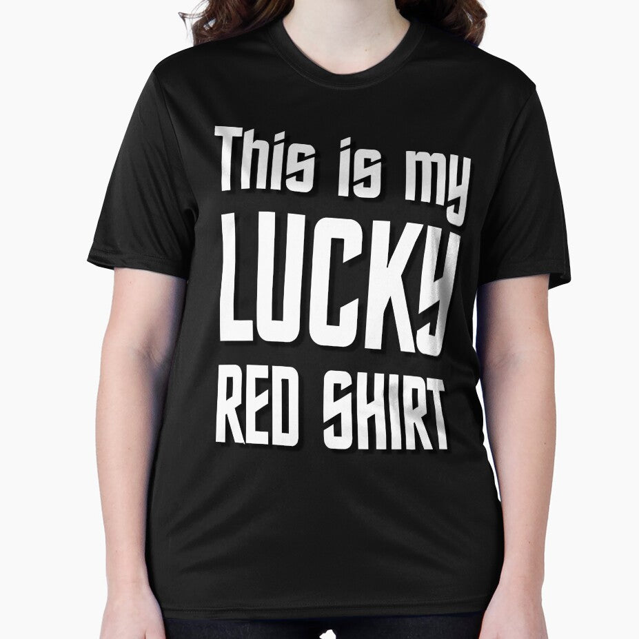 This Is My Lucky Red Shirt Red by abboo