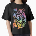 Dragon fire dark rainbow by adenaJ