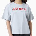 Just NFT It (Red on White) by STUDIO-72