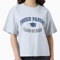 Proud Parent Class of 2026 T-Shirt - Graduation Varsity Design - Senior Parent Gift by Zion by Carvalho
