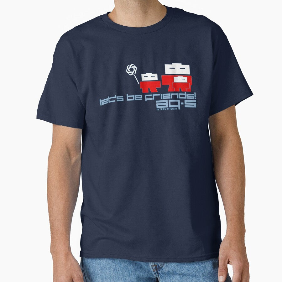 AG Systems - Let's Be Friends! T-Shirt by Sanidy
