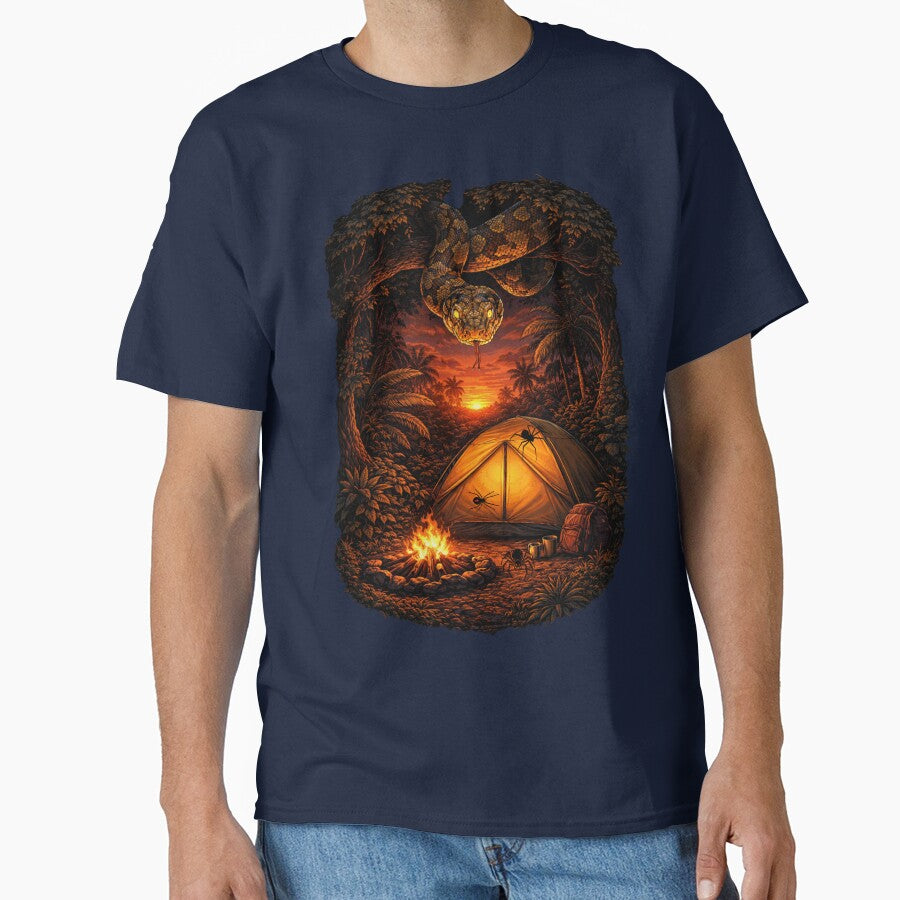 funny camping shirt by 66Solar