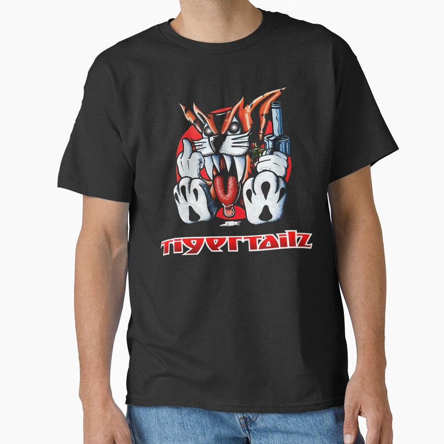 Glam Metal Band Mascot by ProperMockup