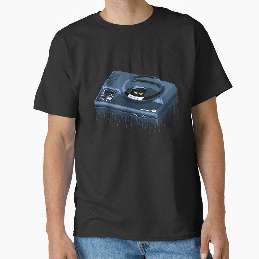 Mega Drive in Space pixel art by Retroperks