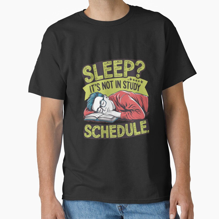 students funny quote, sleep it s not in study schedules by The Velvet Vault