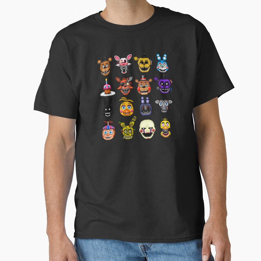 Five Nights at Freddy's - Pixel art - Multiple Characters by GEEKsomniac