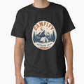 Camp Life Outdoor Gear – Vintage Camping Mountain Adventure T-Shirt by tupuedesmas