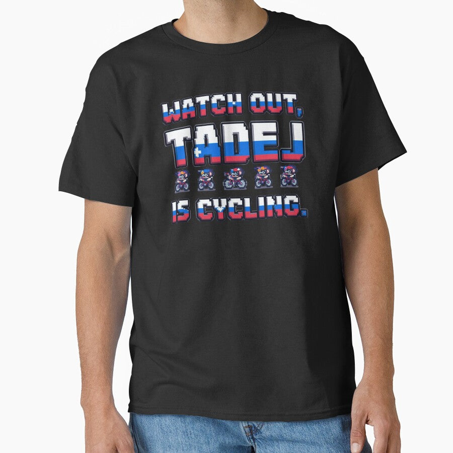 Watch out, Tadej is cycling. by RDproject