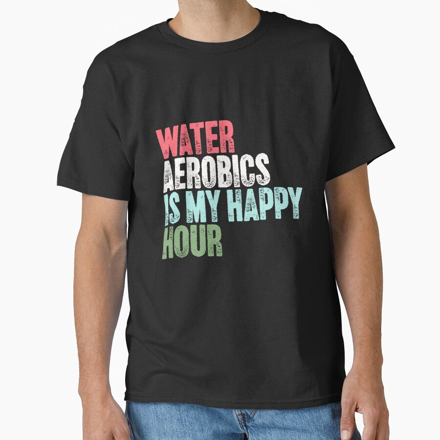 Water Aerobics Is My Happy Hour Aqua Fitness Enthusiast by RetroMini2026