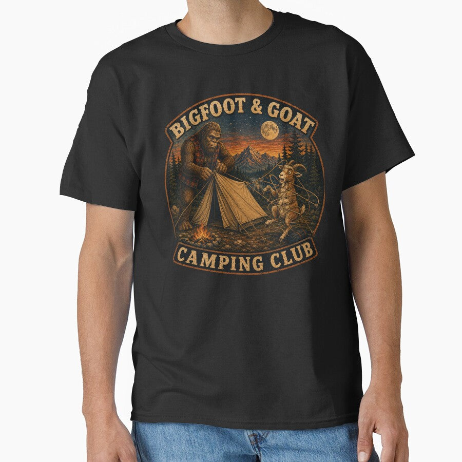 Bigfoot & Goat Camping Club – Tent Trouble by NicheBloom
