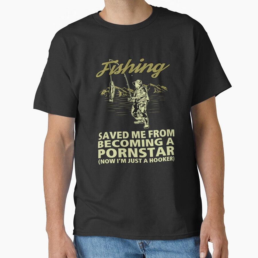 Funny Mens Fishing T shirt, Rude Innuendo Angling Shirt, Offensive Fisherman Fit Tee, Joke Fishing Gifts, Rod Make Fish Come by danyc88
