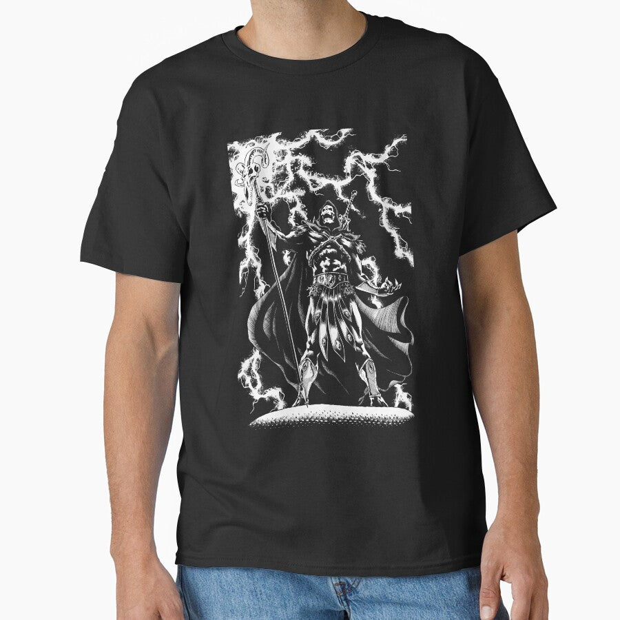 Skeletor black and white GraySkull castle motu he man barbarian 80s cartoons toys heman by JonathanGrimm