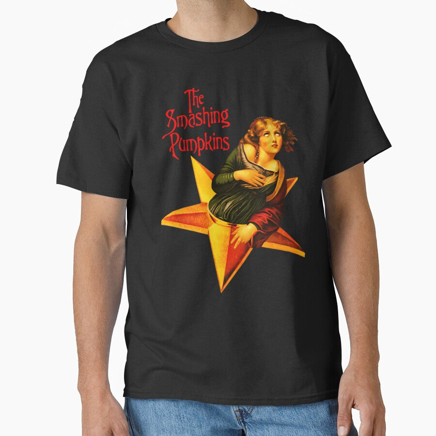 Woman Emerging From Large Golden Star Under by sr-arts69