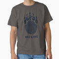 Wild & Free Mountain Bear Paw Print by GabeMountainArt