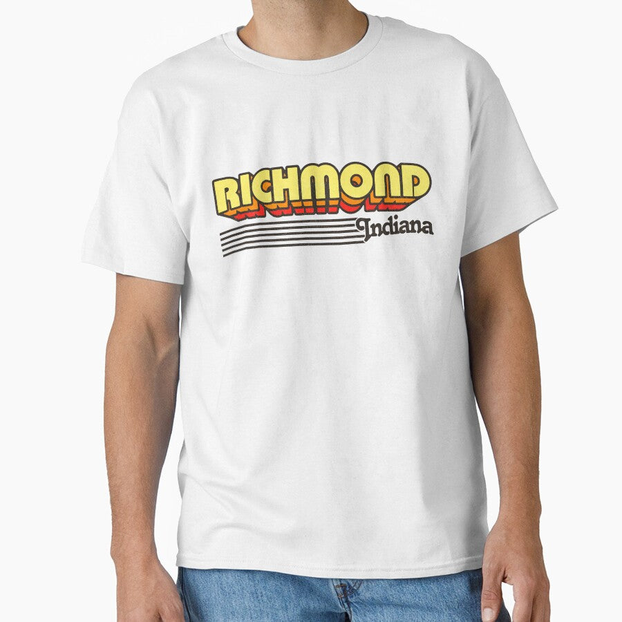 Richmond, Indiana | Retro Stripes by retroready
