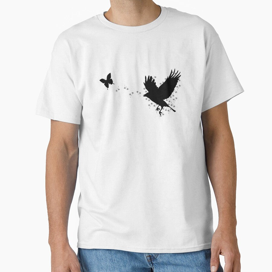 The Crow & The Butterfly by Emkough