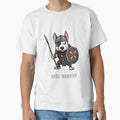 HODL Warrior Dog – Funny Crypto Holder Meme Shirt for Diamond Hands by LintonGriffin
