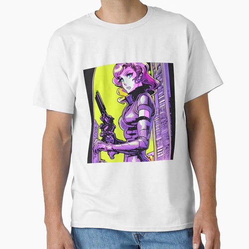 90's Anime Girl | Retro Fashion | Manga Art by iPhoneGuy