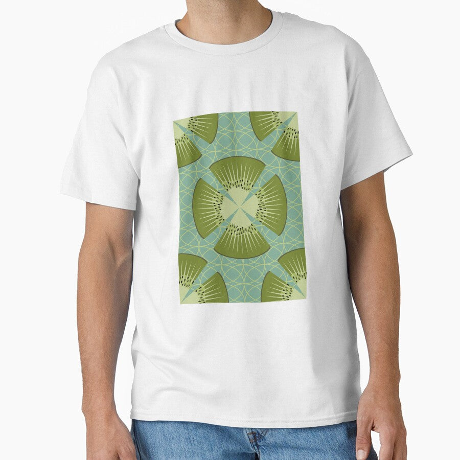 Deco Kiwi Poppy Pattern by MerryMakewell