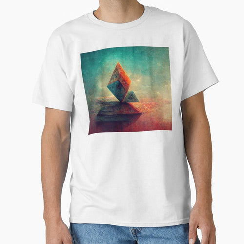 Abstract futuristic colorful landscape stone. by Maniock