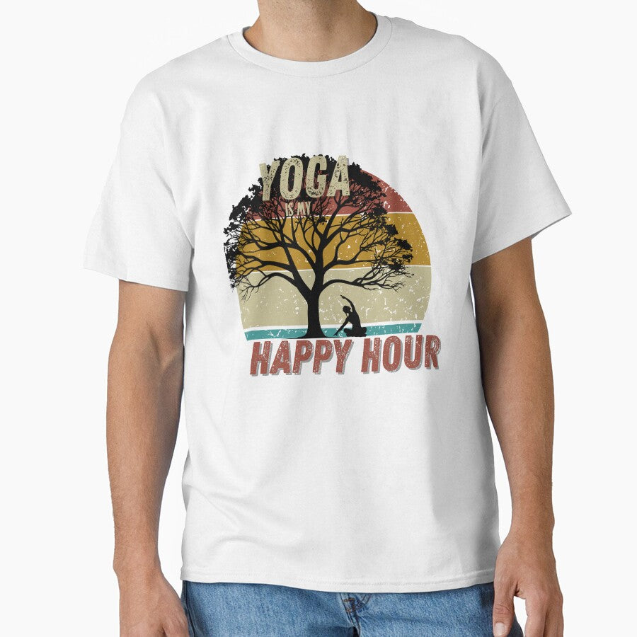 Yoga is my Happy Hour by CultureThreadz
