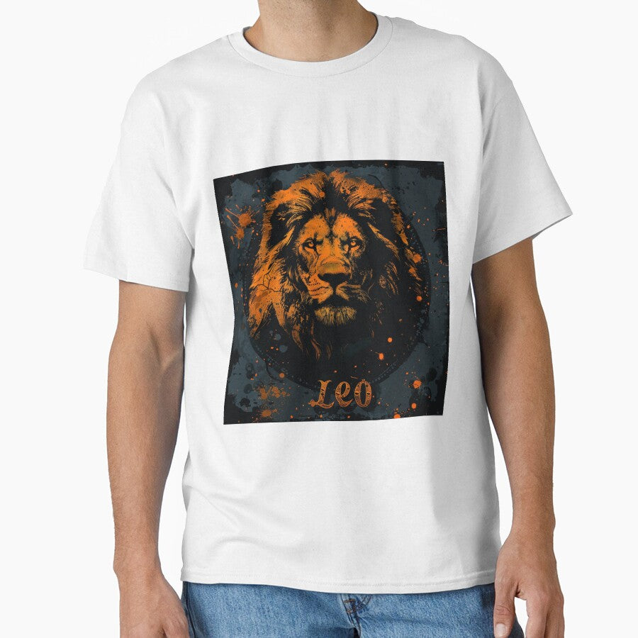 Grunge Style Leo Zodiac Sign by AiHead