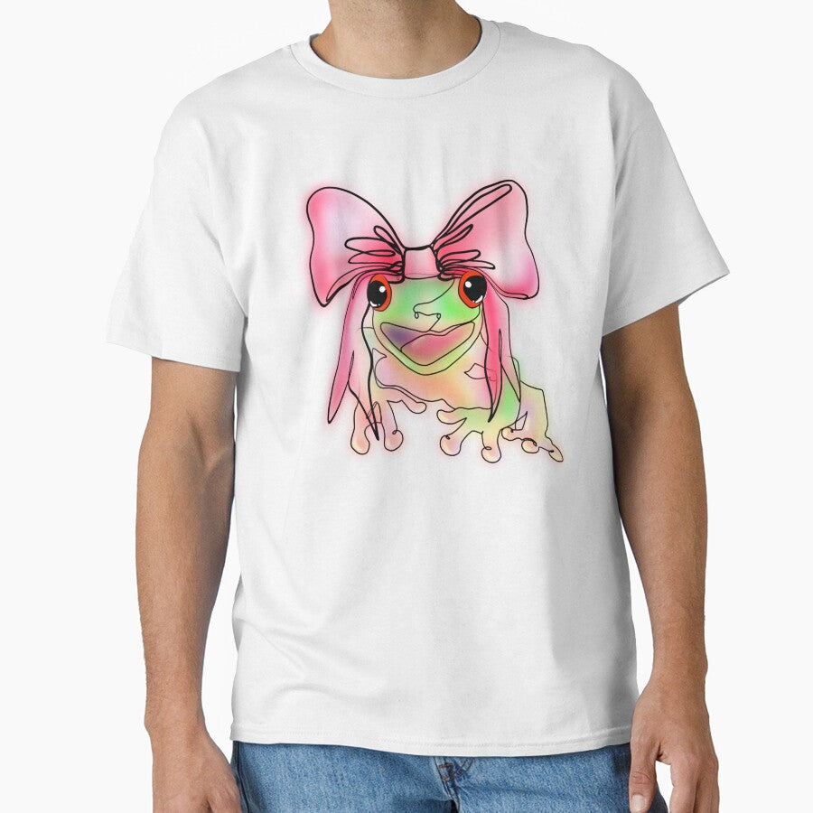 Cute Cottagecore Frog with Big Pink Bow – animalzinhats by Ashley’sAnimalz