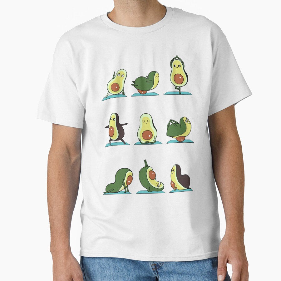 Avocado Yoga by Huebucket