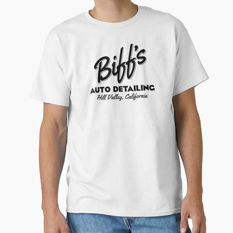 Biff's Auto Detailing – Hill Valley Automotive Retro Business Logo by Design Hobo