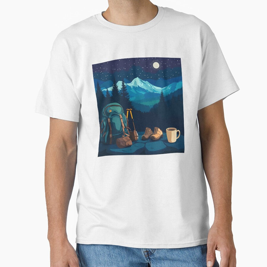 Moonlit Mountain Hiking Adventure by Arthaven10 ⭐⭐⭐⭐⭐